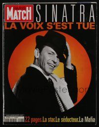 2x672 PARIS MATCH French magazine May 28, 1998 Frank Sinatra, Crooner in the Night, Jerry Seinfeld