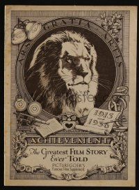 2x875 PICTUREGOER English magazine supplement '36 MGM, The Greatest Film Story Ever Told!