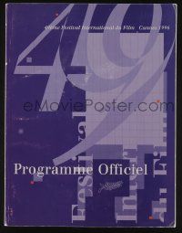 2x515 CANNES FILM FESTIVAL 1996 French souvenir program book '96 the 49th Cannes, great images!