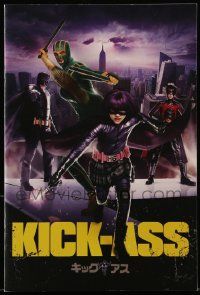 2x743 KICK-ASS Japanese promo book '11 Chris Mintz-Plasse, Chloe Grace Moretz, Nicholas Cage!