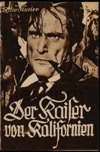 2x345 DER KAISER VON KALIFORNIEN Austrian program '36 Trenker's bio of Gold Rush's John Sutter!