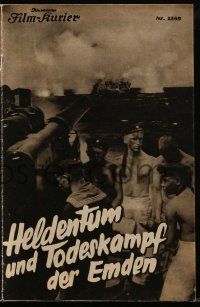 2x361 HELDENTUM UND TODESKAMPF UNSERER EMDEN Austrian program '34 Navy Heroism & Death Struggle!