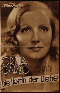 2x398 SUSAN LENOX: HER FALL & RISE Austrian program '31 Greta Garbo & Clark Gable, different!
