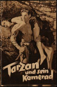 2x400 TARZAN & HIS MATE Austrian program '35 Johnny Weissmuller, Maureen O'Sullivan, different!
