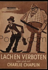 2x433 CHARLIE CHAPLIN FESTIVAL East German program '55 different art & photos of the famous comic!