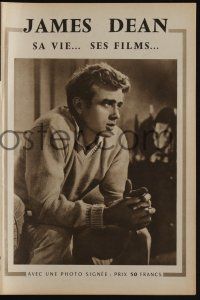 2x658 JAMES DEAN French movie magazine '56 his life & his films, great images!