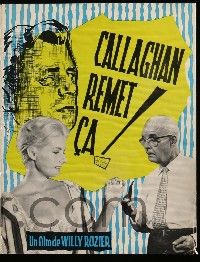2x573 CALLAGHAN REMET CA French pb '61 Tony Wright as Slim Callaghan Did It Again, wrestling!