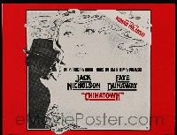 2x576 CHINATOWN French pb R70s art of Jack Nicholson & Faye Dunaway by Jim Pearsall, Polanski