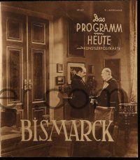 2x061 BISMARCK German program '40 Paul Hartmann as Otto von Bismarck, Prime Minister of Prussia!