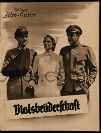 2x067 BLUTSBRUDERSCHAFT Film-Kurier German program '40 Blood Brothers, Nazi propaganda, conditional