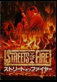 2x731 STREETS OF FIRE Japanese program '84 Walter Hill, Michael Pare, Diane Lane, different!