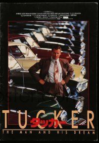 2x735 TUCKER: THE MAN & HIS DREAM Japanese program '88 Francis Ford Coppola, Jeff Bridges, cars!