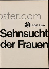 2x318 SECRETS OF WOMEN German pressbook '61 Ingmar Bergman, Eva Dahlbeck, love affairs of 3 women!