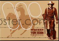 2x998 TOM HORN int'l promo brochure '80 great western images of cowboy Steve McQueen!