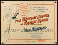 2y503 30 FOOT BRIDE OF CANDY ROCK 1/2sh '59 great art of Costello, a science-friction masterpiece!