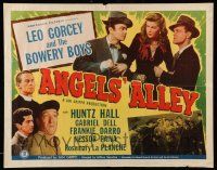 2y518 ANGELS' ALLEY 1/2sh '48 Leo Gorcey & The Bowery Boys + Frankie Darro stop car thieves!