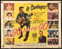 2y655 GO JOHNNY GO 1/2sh '59 Chuck Berry, Alan Freed, you know, like I mean - it's way out!