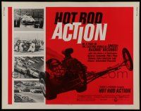 2y686 HOT ROD ACTION 1/2sh '69 the exciting world of speed, drag racing & records, cool car images