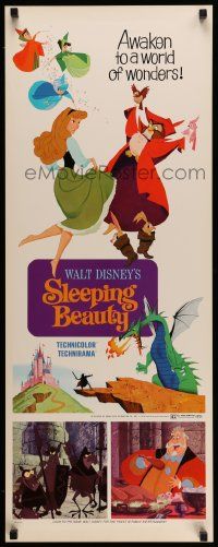 2y401 SLEEPING BEAUTY insert R70 Walt Disney cartoon fairy tale fantasy classic!