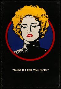 2z175 DICK TRACY teaser DS 1sh '90 Disney, great artwork of Madonna as Breathless Mahoney!