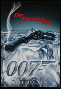 2z179 DIE ANOTHER DAY teaser DS 1sh '02 Pierce Brosnan as James Bond, cool image of gun melting ice