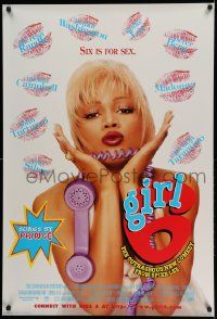 2z286 GIRL 6 style B int'l DS 1sh '96 Spike Lee directs & stars, Theresa Randle, Six is for Sex!