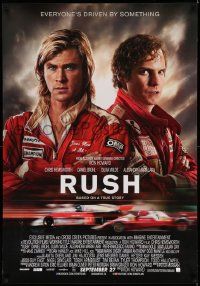 2z662 RUSH int'l advance 1sh '13 Ron Howard, Chris Hemsworth as Formula 1 driver James Hunt!