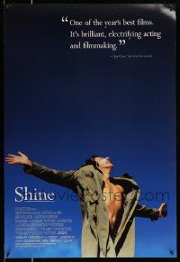 2z682 SHINE 1sh '96 Armin Mueller-Stahl, Geoffrey Rush, Noah Taylor, Lynn Redgrave!