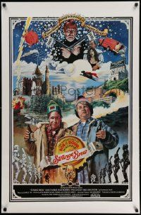 2z735 STRANGE BREW int'l 1sh '83 art of hosers Rick Moranis & Dave Thomas with beer by John Solie!