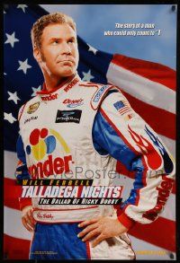 2z746 TALLADEGA NIGHTS THE BALLAD OF RICKY BOBBY teaser DS 1sh '06 NASCAR driver Will Ferrell!