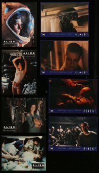 3a051 LOT OF 34 ALIEN SERIES GERMAN LOBBY CARDS '70s-90s Sigourney Weaver in all three movies!