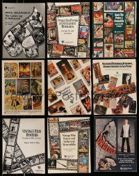 3a115 LOT OF 11 CAMDEN HOUSE AUCTION CATALOGS '90s filled with movie poster & memorabilia images!
