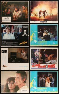 3a209 LOT OF 77 HORROR/SCI-FI LOBBY CARDS '50s-90s great scenes from scary movies & more!