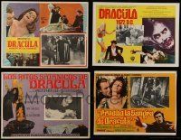 3a242 LOT OF 14 HAMMER HORROR/SCI-FI MEXICAN LOBBY CARDS '60s-70s Dracula, Frankenstein & more!