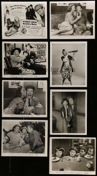 3a281 LOT OF 44 BOWERY BOYS 8X10 STILLS '50s Leo Gorcey, Huntz Hall, includes some poster images!