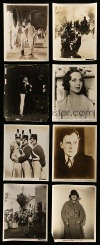 3a303 LOT OF 17 8X10 STILLS '20s-30s scenes & portraits from a variety of different movies!