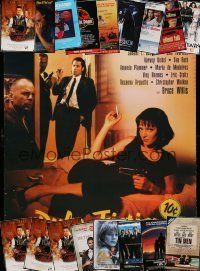 3a528 LOT OF 22 UNFOLDED SINGLE-SIDED VIDEO AND TV POSTERS '90s-00s movie images & more!