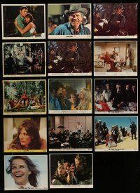 3a307 LOT OF 14 COLOR 8X10 STILLS AND MINI-LCS '50s-80s great scenes from a variety of movies!