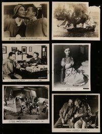3a320 LOT OF 6 8X10 STILLS '50s-70s great scenes from a variety of different movies!