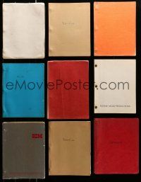 3a113 LOT OF 9 UNPRODUCED MOVIE SCRIPTS '80s screenplays that never got filmed!