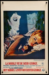 3b757 KILLING OF SISTER GEORGE Belgian '69 York in lesbian triangle, Robert Aldrich directed!