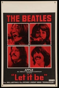 3b770 LET IT BE Belgian '70 The Beatles, John Lennon, Paul McCartney, Ringo Starr, George Harrison