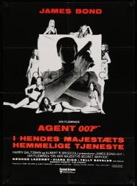 3b211 ON HER MAJESTY'S SECRET SERVICE Danish R70s George Lazenby's only appearance as James Bond