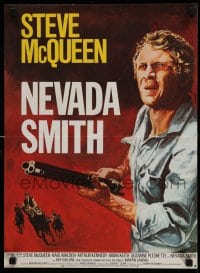 3b092 NEVADA SMITH French 16x21 R70s McQueen drank and killed and loved & never forgot how to hate