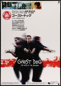 3b565 GHOST DOG Japanese 29x41 '99 Jim Jarmusch, cool image of Forest Whitaker with katana!