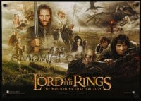 3b008 LORD OF THE RINGS TRILOGY Swiss '03 Peter Jackson, Tolkien, cool montage image!