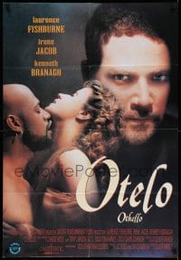 3b403 OTHELLO Yugoslavian 27x39 '95 Oliver Parker directed Shakespearean tragedy, Laurence Fishburne