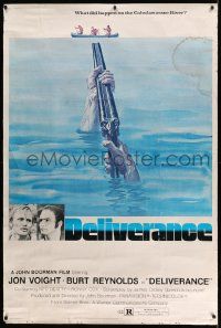 3c135 DELIVERANCE style B 40x60 '72 Jon Voight, Burt Reynolds, Ned Beatty, John Boorman classic!