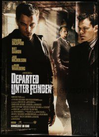 3c029 DEPARTED advance German 33x47 '06 Scorsese, Leonardo DiCaprio, Matt Damon, Jack Nicholson!