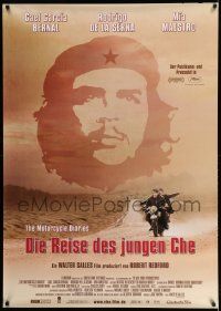 3c040 MOTORCYCLE DIARIES German 33x47 '04 Gael Garcia Bernal as Che Guevara!